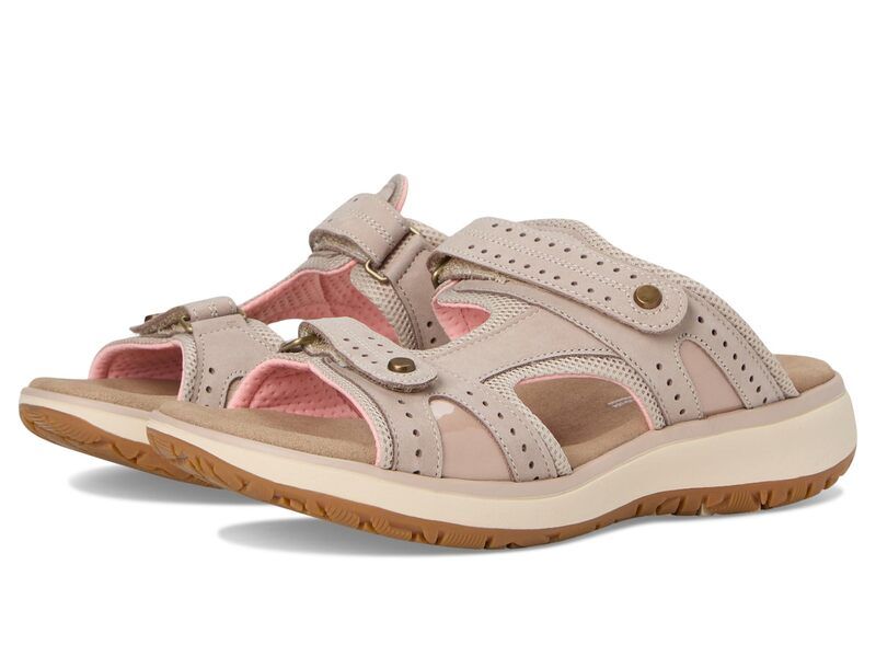 サス レディース シューズ サンダル SAS Embark Adjustable Comfort Sport Slide TaupePink ピンク