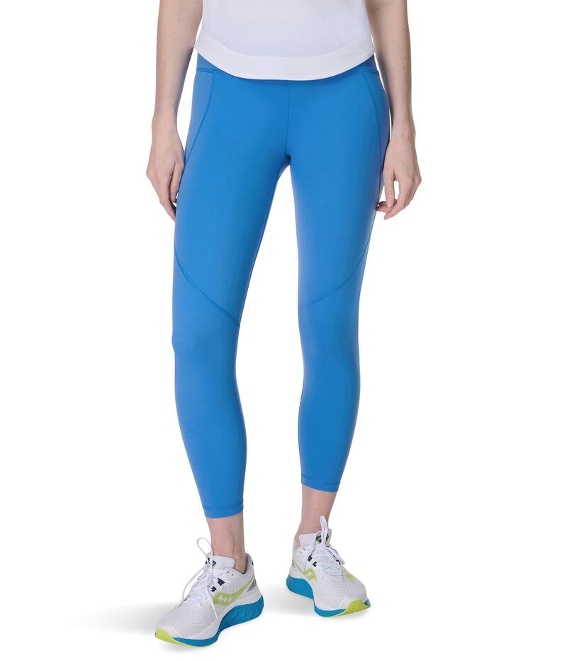 スウェッティベティ レディース ボトムス カジュアルパンツ レギンス Sweaty Betty Power 78 Workout Leggings Tidal Blue ブルー