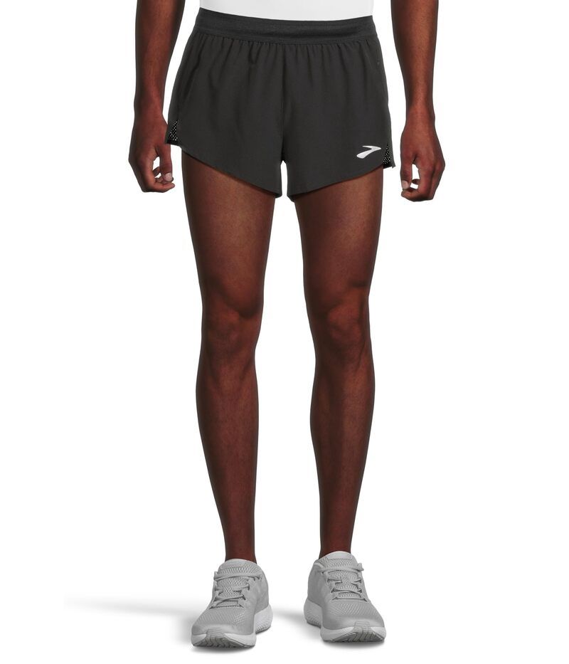 ブルックス メンズ ボトムス ハーフパンツ・ショーツ ショートパンツ Brooks Breakaway 3 Shorts Black ブラック