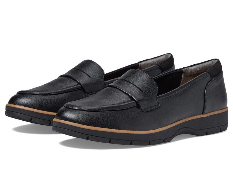 ドクター・ショール レディース シューズ スリッポン・ローファー Dr Scholls Nice Day Black Synthetic ブラック