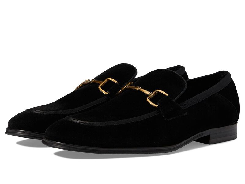 スティーブ マデン メンズ シューズ スリッポン・ローファー Steve Madden Aahron Black Velvet ブラック