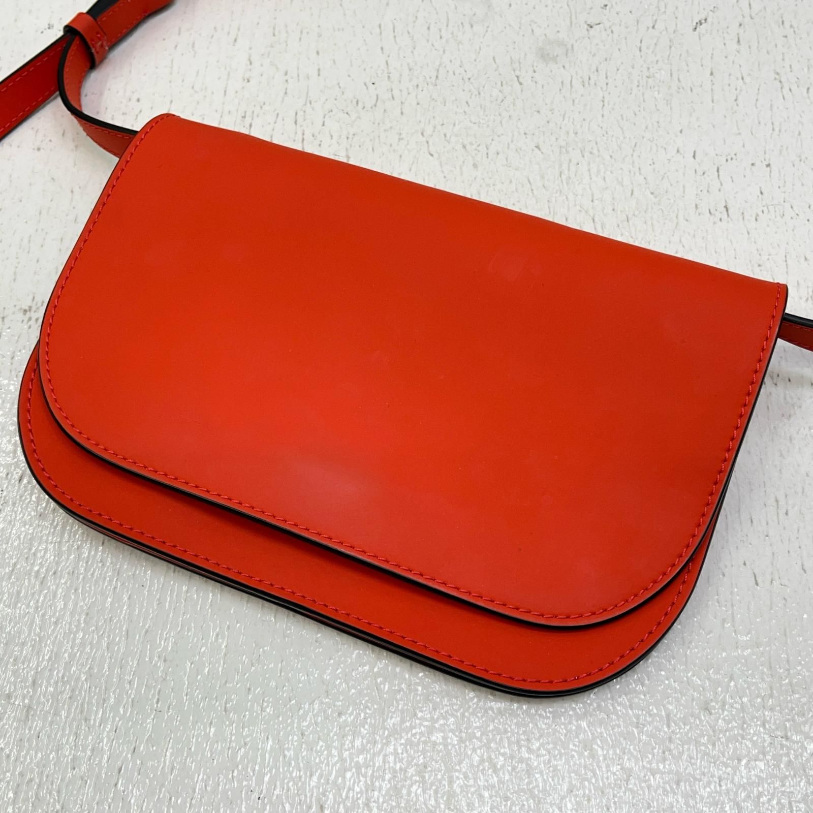 【加古川店】 中古 MARNI | マルニ ショルダーバッグ オレンジ 【121】