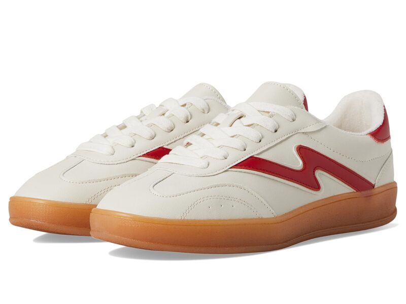 マッデンガール レディース シューズ スニーカー Madden Girl Giia Off White Red オフホワイト