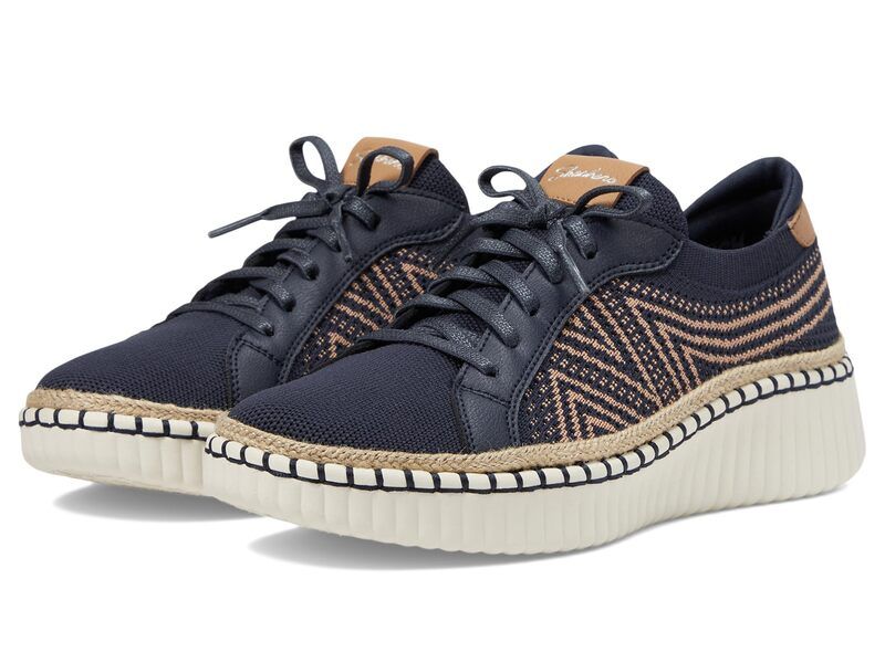 スケッチャーズ レディース シューズ スニーカー SKECHERS Wilshire Blvd Bellevue Navy ネイビー