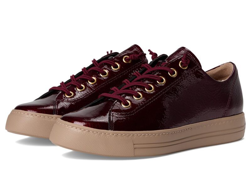 ポール・グリーン レディース シューズ スニーカー Paul Green Hadley Sneakers Wine Soft Patent ワイン