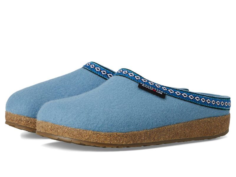 ハフィンガー レディース シューズ サンダル Haflinger Gz Classic Sky Blue ブルー
