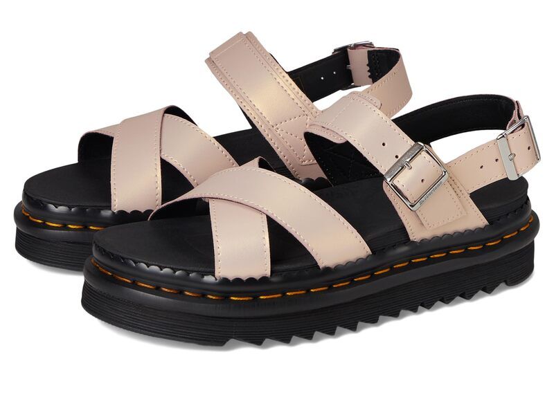 ドクターマーチン レディース シューズ サンダル Dr Martens Voss II Powder Pink Gol ピンク