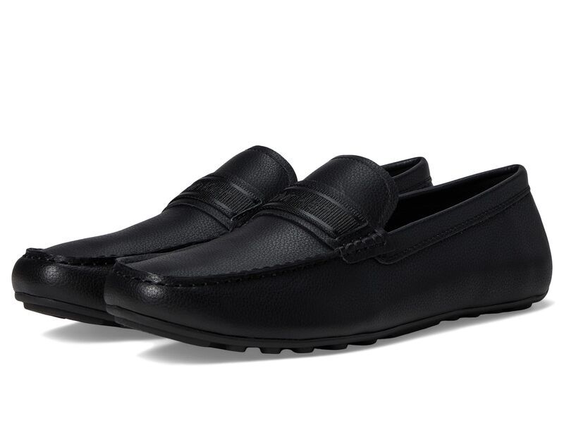 カルバンクライン メンズ シューズ スリッポン・ローファー Calvin Klein Oliver Black 1 ブラック