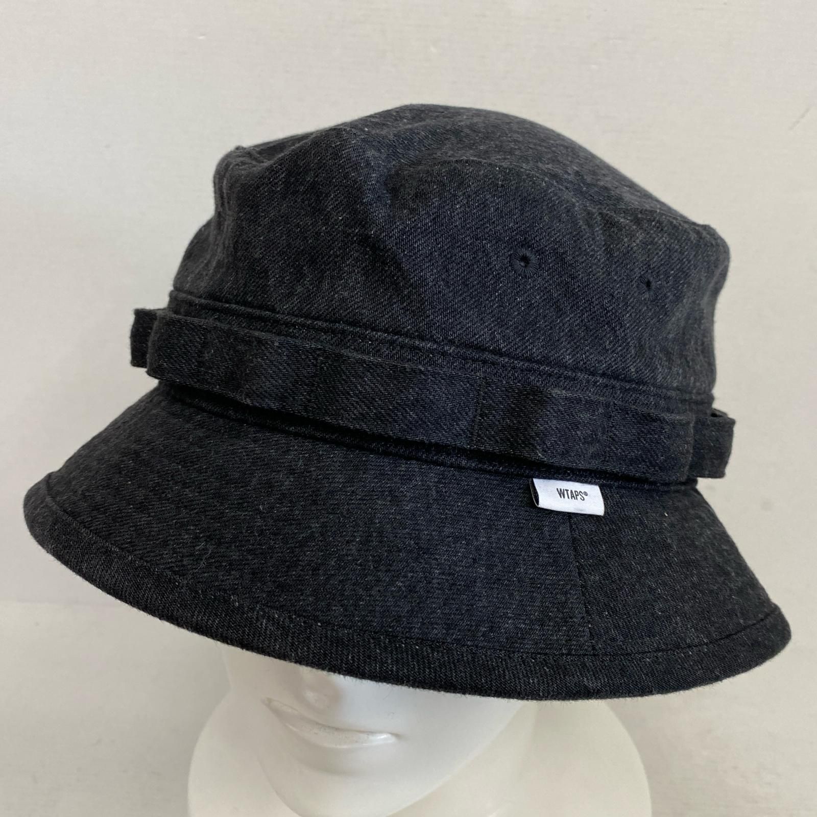 【加古川店】 中古 W)TAPS | ダブルタップス ハット JUNGLE 03 HAT COTTON.DENIM.PROTECT 23HCDT-HT20 ブラック サイズ：2 【118】