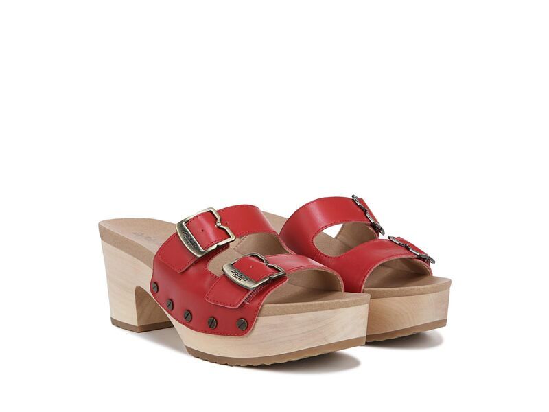 ドクター・ショール レディース シューズ サンダル プラットフォーム Dr Scholls Original Vibe Platform Slide Sandal Heritage Red Le レッ