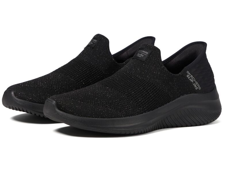 スケッチャーズ レディース シューズ スニーカー SKECHERS Martha Stewart Ultra Flex 30 Neptune Hands Free SlipIns BlackBlack