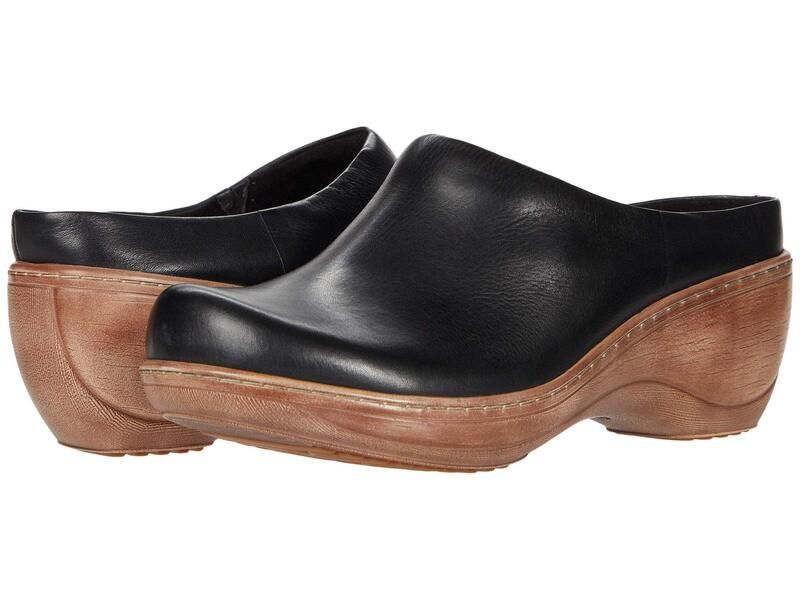 ソフトウォーク レディース シューズ サンダル SoftWalk Madison Black Leather ブラック