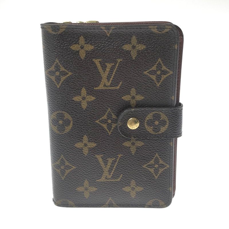 【中古品】 LOUIS VUITTON ルイヴィトン モノグラム ポルトパピエ ジップ M61207 二つ折り財布 【179-260613-na-11-tagh】