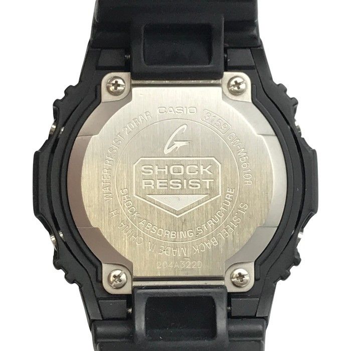 CASIO G-SHOCK 腕時計 メンズ タフソーラー 電波 スクエアフェイス