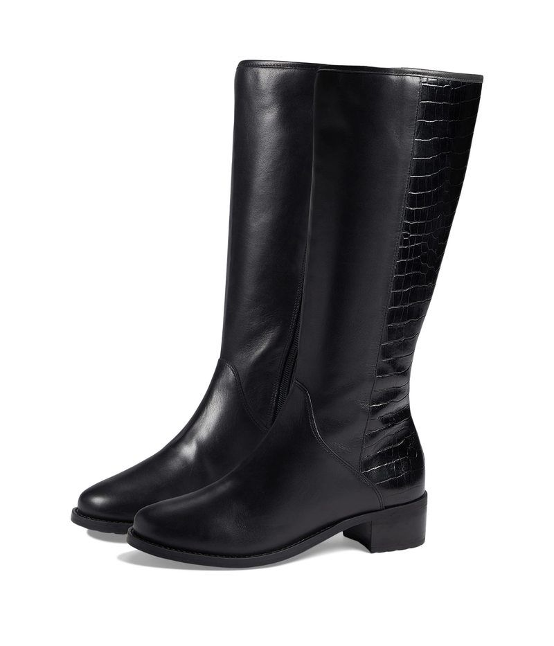 ダイビッドテイト レディース シューズ ブーツ・レインブーツ David Tate Superior Black Croc ブラック