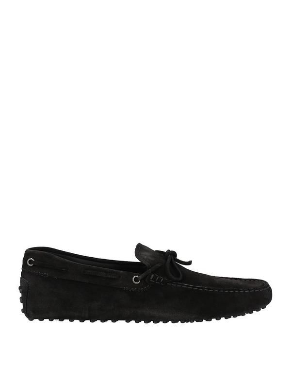 トッズ メンズ シューズ スリッポン・ローファー TODS モカシン Black ブラック