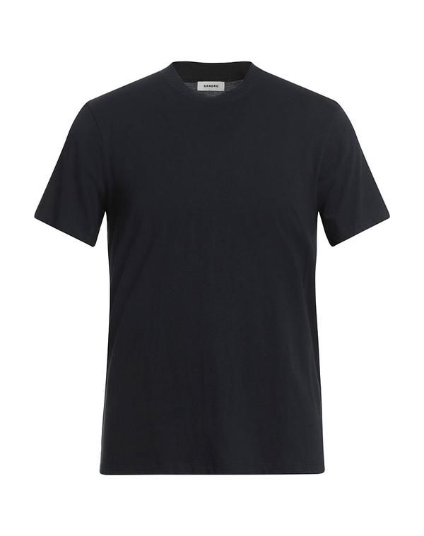 サンドロ メンズ トップス Tシャツ SANDRO ベーシック Tシャツ Midnight Blue ブルー