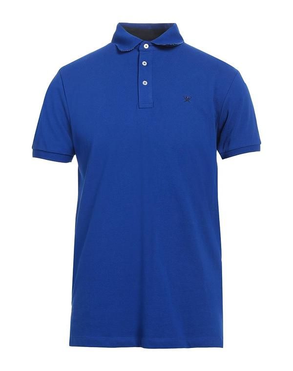 ハケット メンズ トップス ポロシャツ HACKETT ポロシャツ Bright Blue ブルー