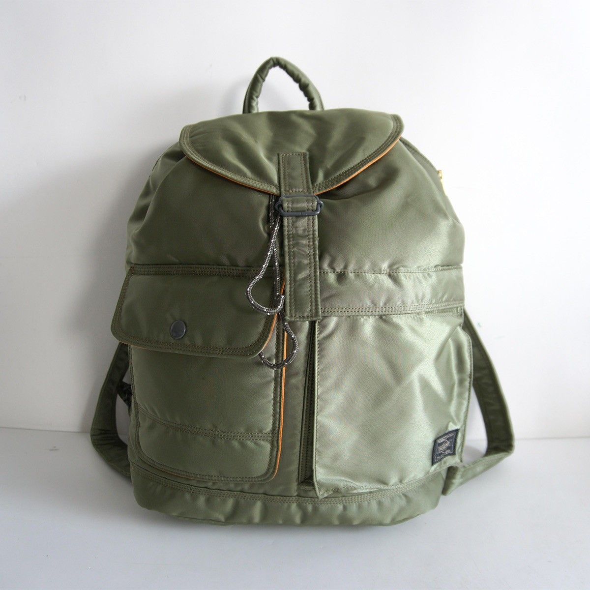 美品】PORTER 【タンカー リュック】ポーター セージグリーン バック