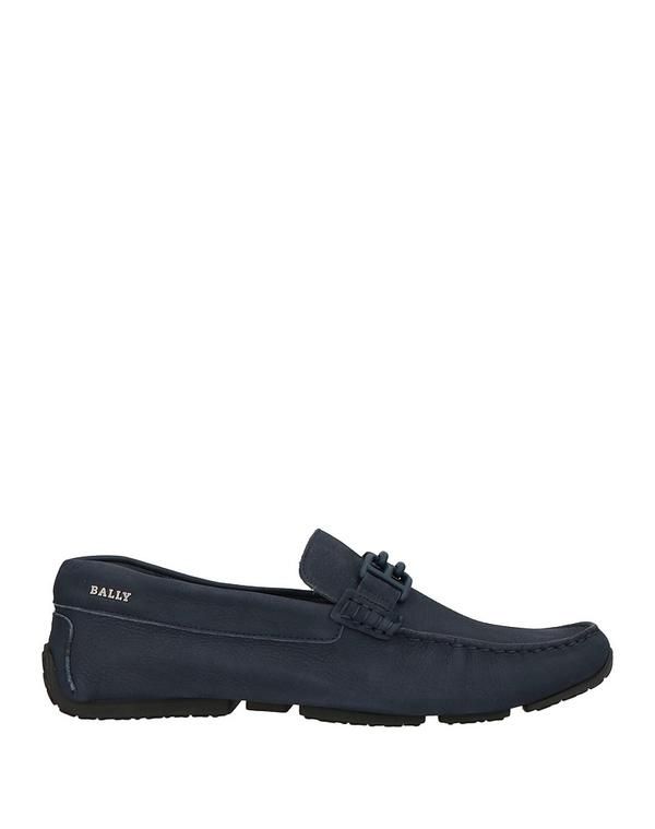 バリー メンズ シューズ スリッポン・ローファー BALLY モカシン Midnight Blue ブルー