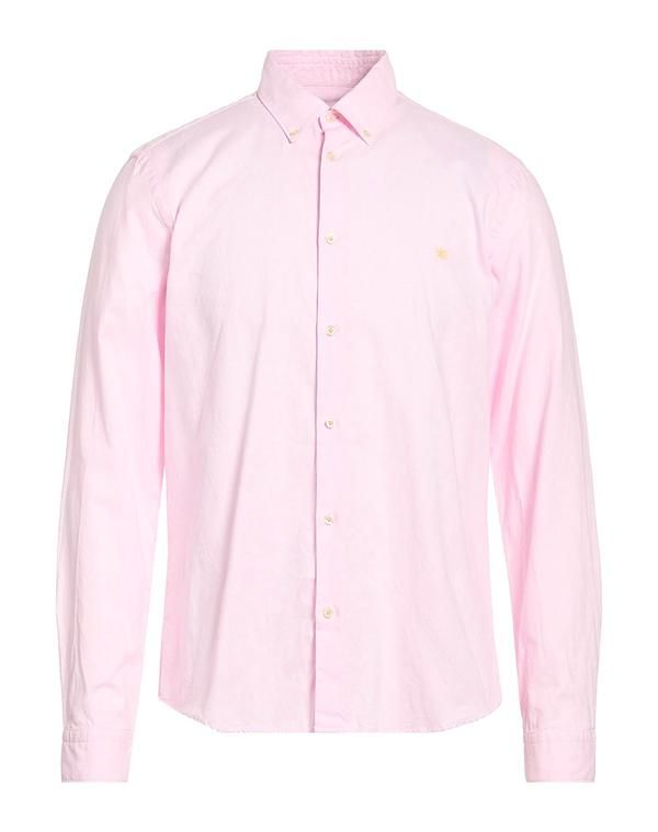 マニュエル リッツ メンズ トップス シャツ MANUEL RITZ 無地シャツ Pink ピンク