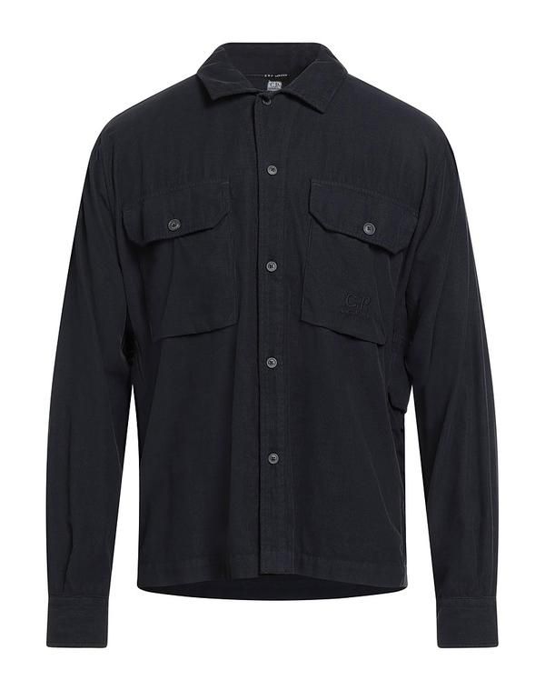 シーピーカンパニー メンズ トップス シャツ CP COMPANY 無地シャツ Navy ネイビー
