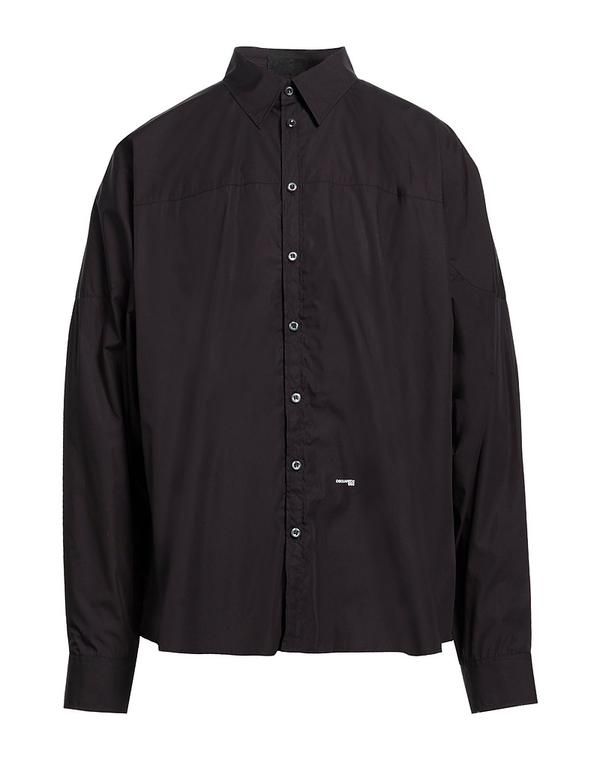 ディースクエアード メンズ トップス シャツ DSQUARED2 無地シャツ Black ブラック