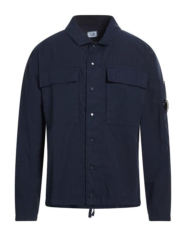 シーピーカンパニー メンズ トップス シャツ CP COMPANY 無地シャツ Midnight Blue ブルー