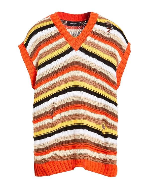 ディースクエアード メンズ トップス シャツ DSQUARED2 プルオーバー Orange オレンジ
