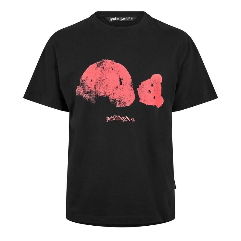 パーム・エンジェルス メンズ トップス Tシャツ Palm Angels Mens Kill Bear TShirt BlackPink ブラック
