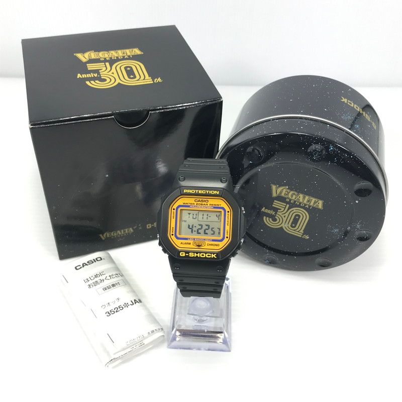 中古美品】 DW-5600UE-1JF ベガルタ仙台30周年記念モデル デジタル 