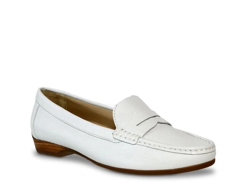 ダイビッドテイト レディース シューズ スリッポン・ローファー David TateFreetime Penny Loafer White ホワイト