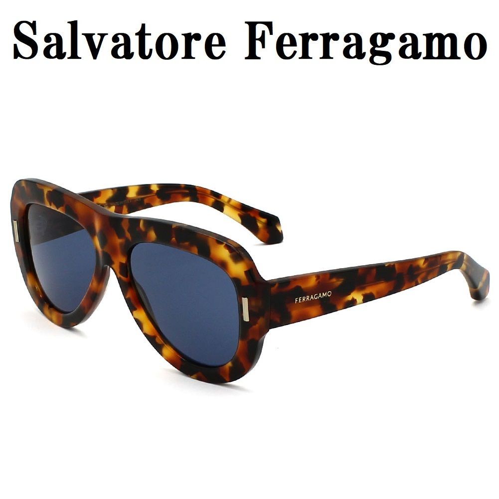 サルヴァトーレ フェラガモ Salvatore Ferragamo SF2029SE 240 サングラス グローバルフィット メガネ 眼鏡 UVカット 紫外線カット レディース ブルー ハバナ