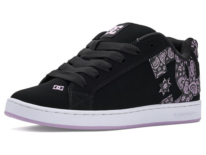 ディーシー レディース シューズ スニーカー DCourt Graffik BlackLavender ブラック