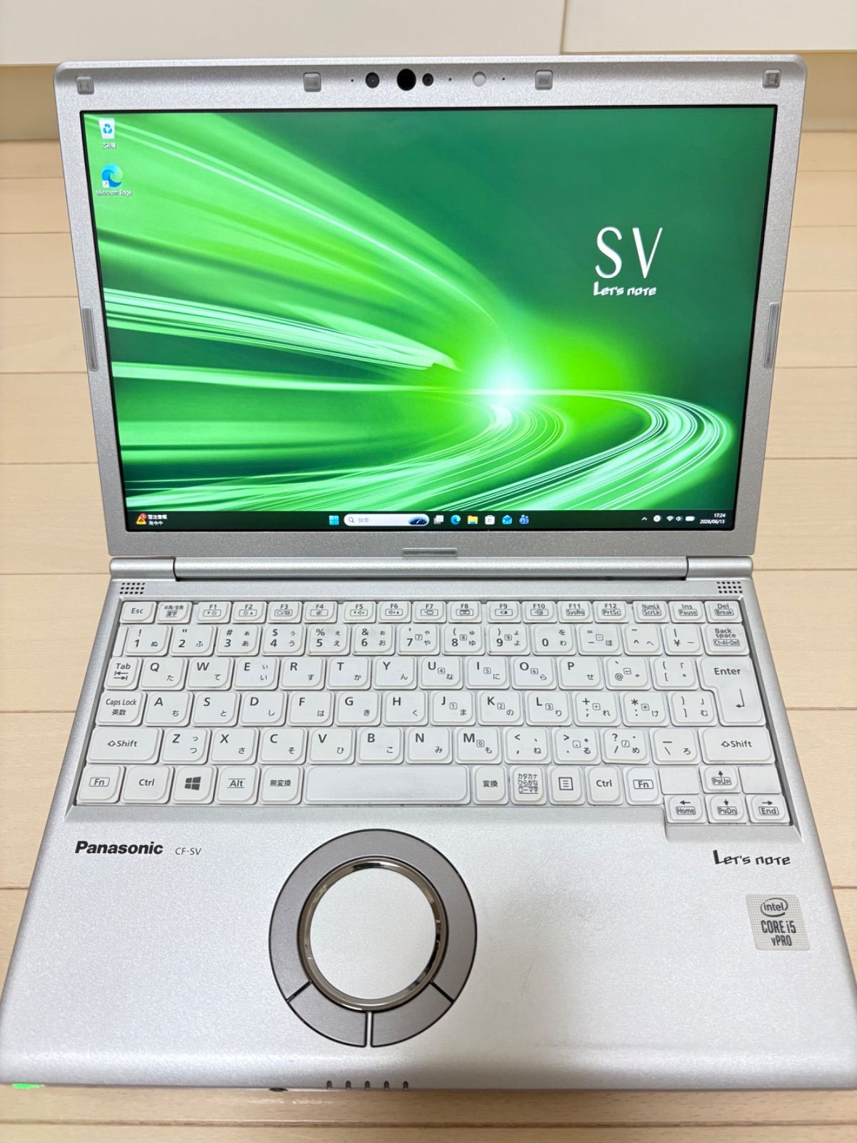 【良品・バッテリー良好】Let’s note CF-SV9 10世代 i5 SSD256GB メモリ8GB Windows11 Panasonic レッツノート すぐ使える