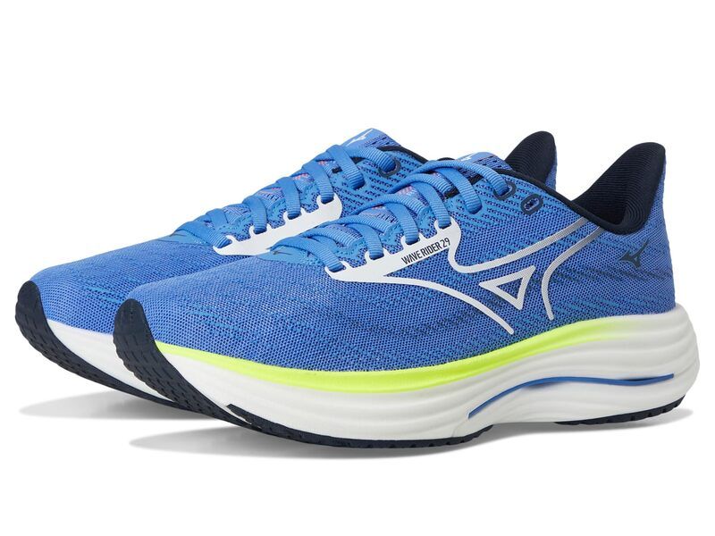 ミズノ レディース シューズ スニーカー Mizuno Wave Rider 29 UltramarineWhi