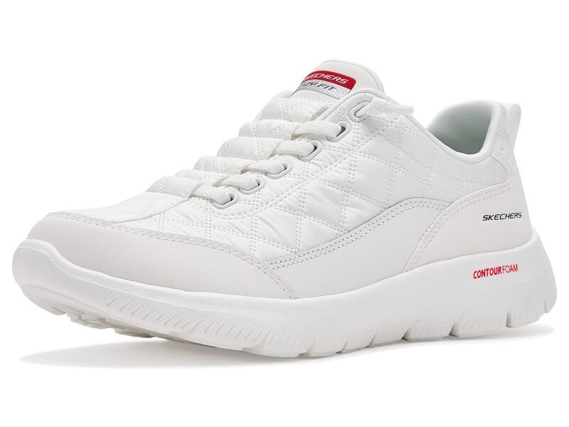 スケッチャーズ レディース シューズ スニーカー SKECHERSummits Contour Foam Cozy Fit White ホワイト