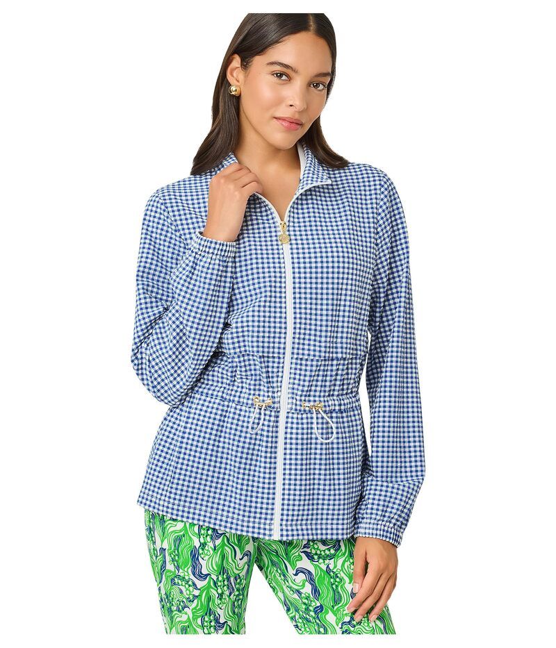 リリーピュリッツァー レディース アウター コート ジャケット Lilly Pulitzeromilly Performance Jacket Starlight Navy ネイビー