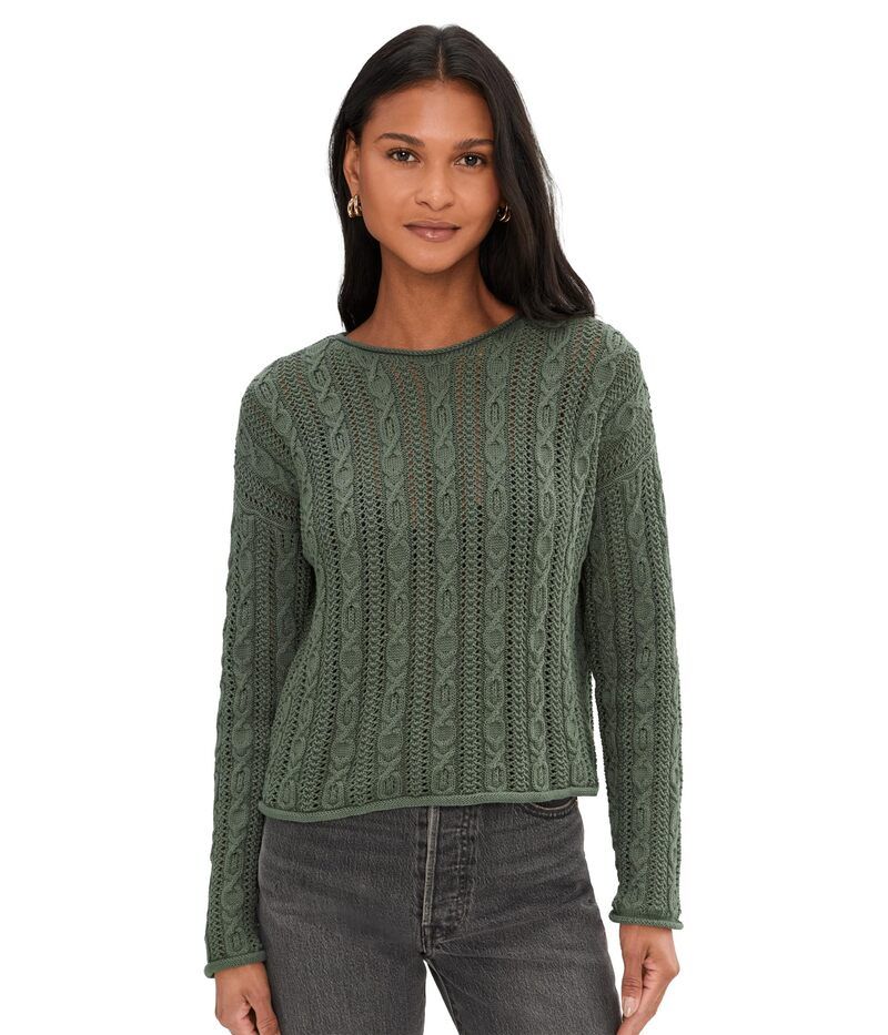 スプレンディット レディース アウター ニット・セーター Splendid Brennan Sweater Soft Vob