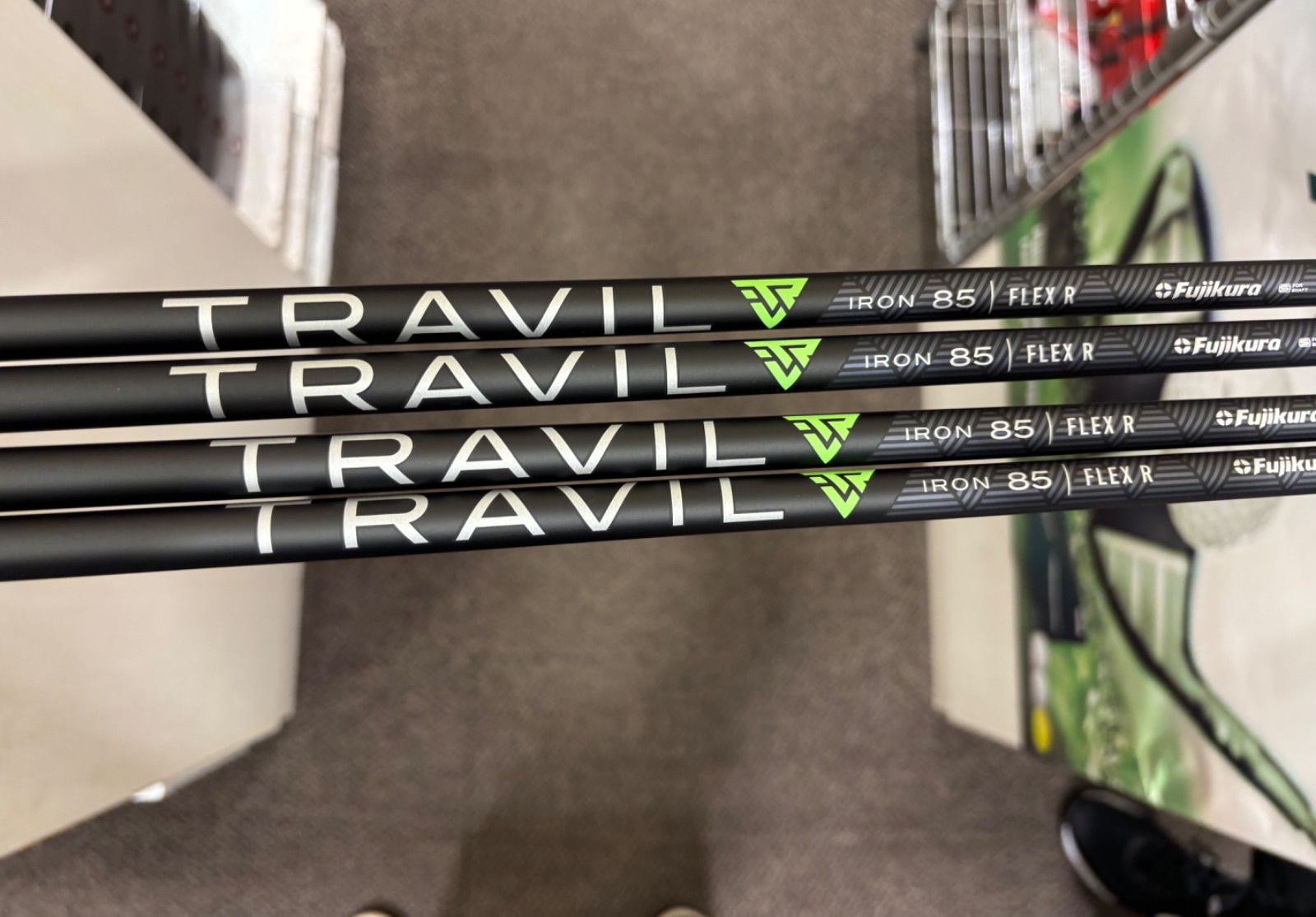 【中古美品】fujikura TRAVIL 85R 4本セット シャフト単体（新橋店）