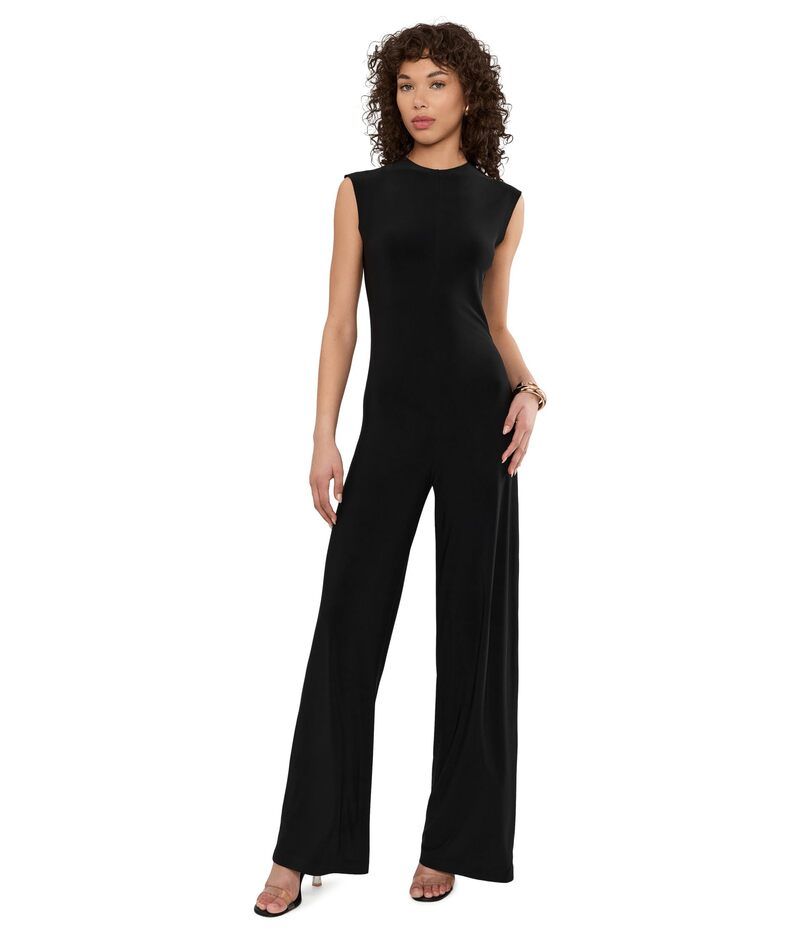 ノーマカマリ レディース トップス ジャンプスーツ ノースリーブ Norma Kamali Sleeveless Jumpsuit Black 1 ブラック