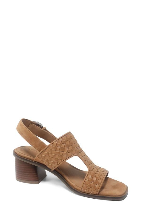 ジェントルソウルズ レディース シューズ ヒール サンダル Gentle Souls Manda Sandal Tan Leather タン