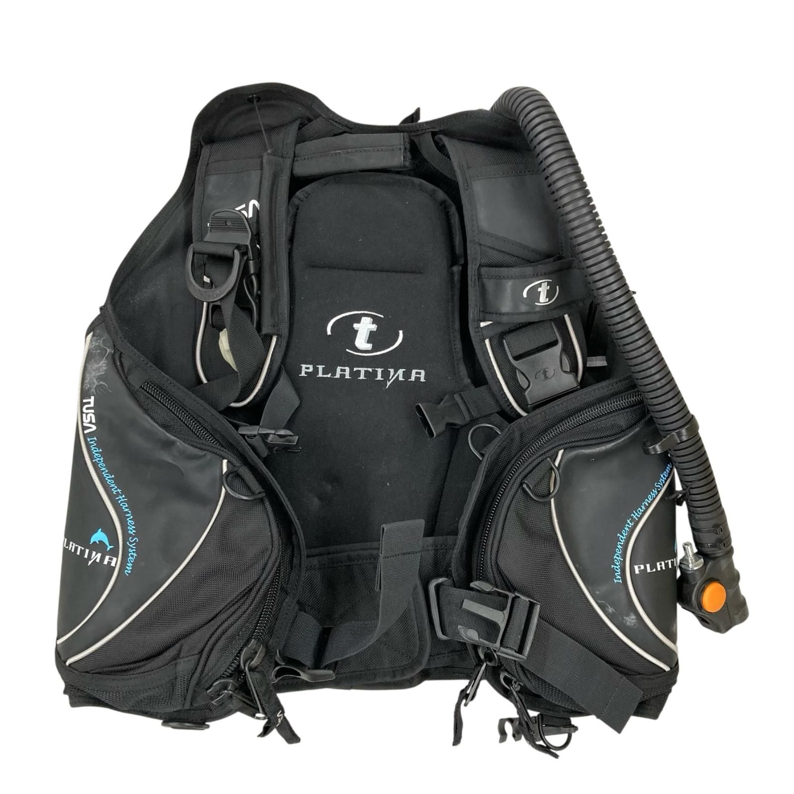 186000 現状品 TUSA　PLATINA BCジャケット サイズS　スキューバ―プロ　ウェットスーツ　サイズMB レディース ２点まとめ売り