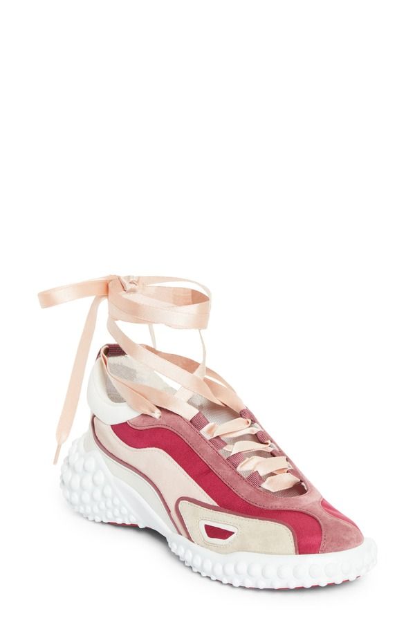 クリスチャン・ルブタン レディース シューズ スニーカー アンクル Christian Louboutin Marankle Tie Sneaker Version Palacy