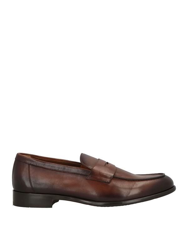 ドンカルズ メンズ シューズ スリッポン・ローファー DOUCALS モカシン Brown ブラウン