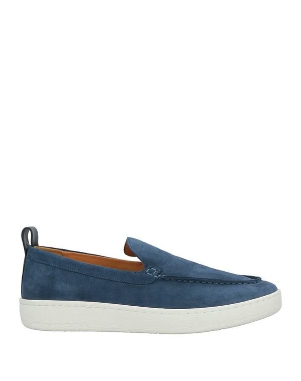 ランバン メンズ シューズ スリッポン・ローファー LANVIN モカシン Navy ネイビー