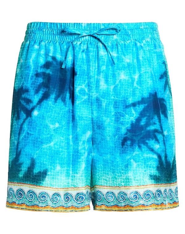 カサブランカ メンズ ボトムス ハーフパンツ・ショーツ CASABLANCA ショートパンツ＆バミューダパンツ Azure Blue ブルー 78,540円