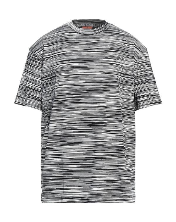 ミッソーニ メンズ トップス Tシャツ MISSONI Ｔシャツ Black ブラック