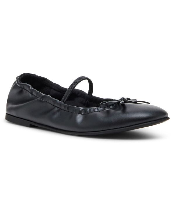 マッデンガール レディース シューズ スリッポン・ローファー Madden Girl Womens Becca Mary Jane SlipOn Ballet Flats Black ブラック