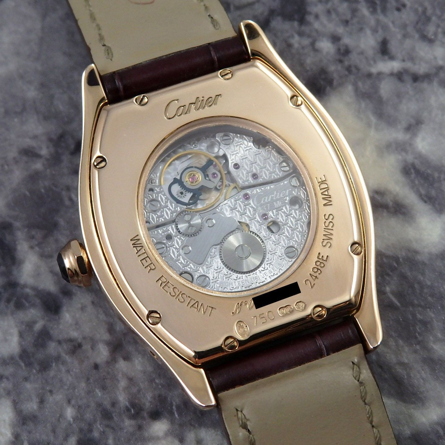 カルティエ Tortue トーチュ LM CARTIER PARIS CPCP 2498E ローマ 